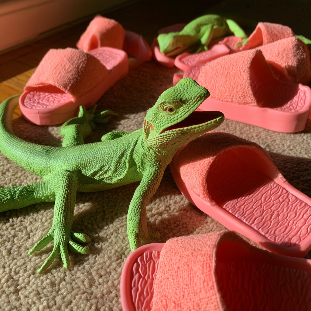 Rubber Lizards for kill practice