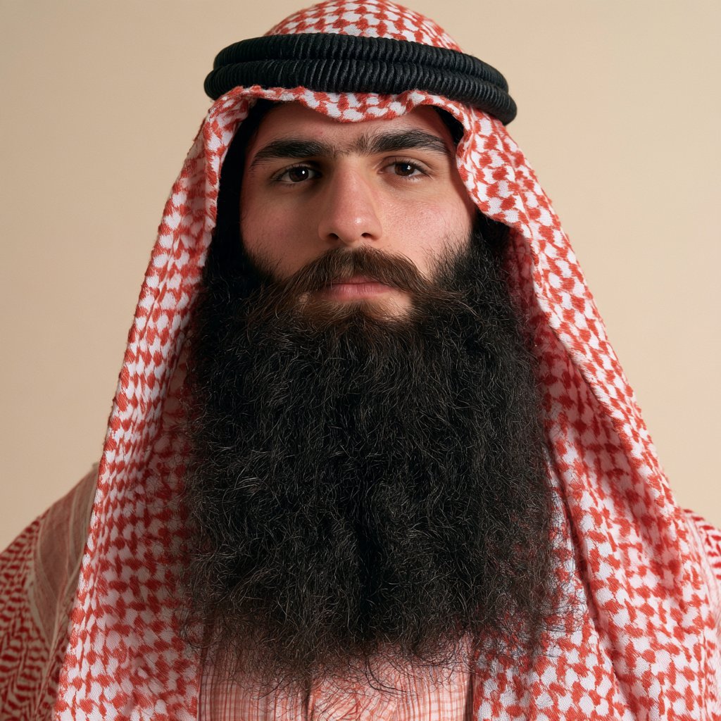 Fake Sunni beard